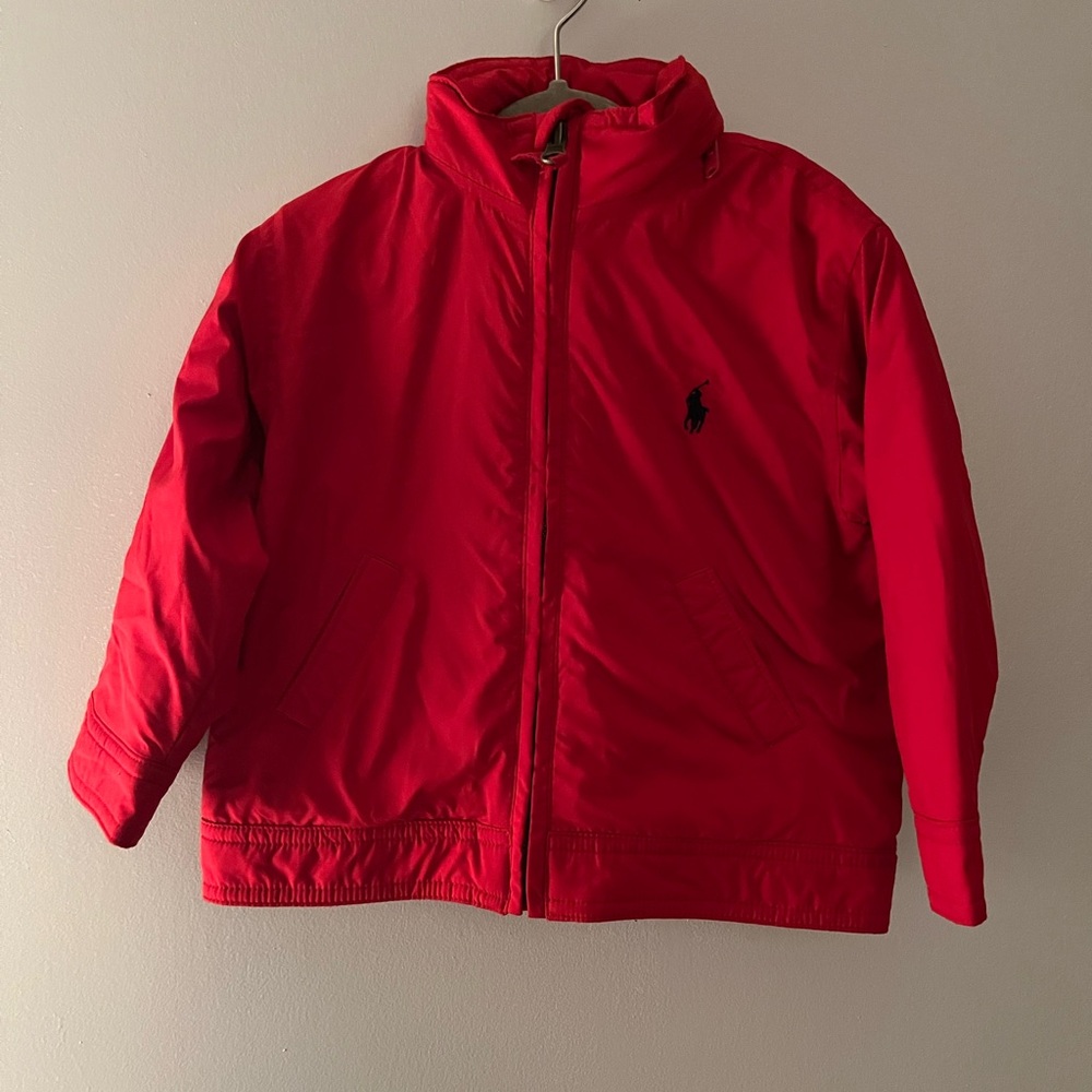 Polo by Ralph Lauren Red Kids Puffer Jacket